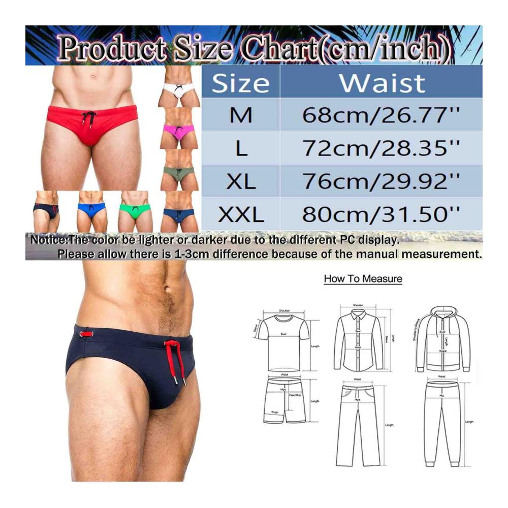 Entdecken Sie die ultimativen Herren Badeshorts Sexy Kurz Badehose mit eng anliegendem Schnitt und praktischem Tunnelzug für maximalen Komfort. Perfekt für Wassersport und Strandvergnügen