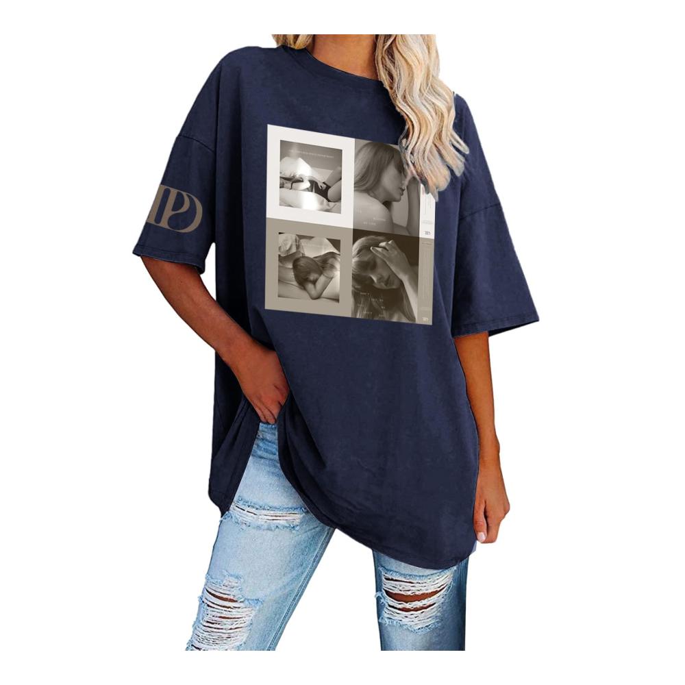 1989 Damen T-Shirt Trendiges Rundhals-Kurzarm-Tee für Musikliebhaber & Fans. Perfekt für Konzert-Merch-Outfits. Erlebe den 𝑬𝑹𝑨𝑺 𝑻𝒐𝒖𝒓 Style