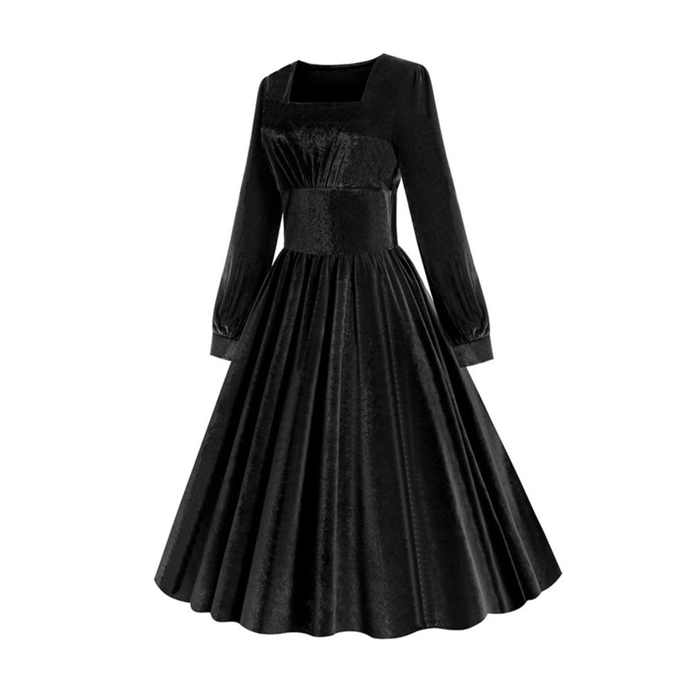 Erfrischende Eleganz Cocktailkleid Damen Mittelalter - Königliches Flair für Homecoming. Quadratischer Ausschnitt samtweiche Raffinesse. Jetzt entdecken