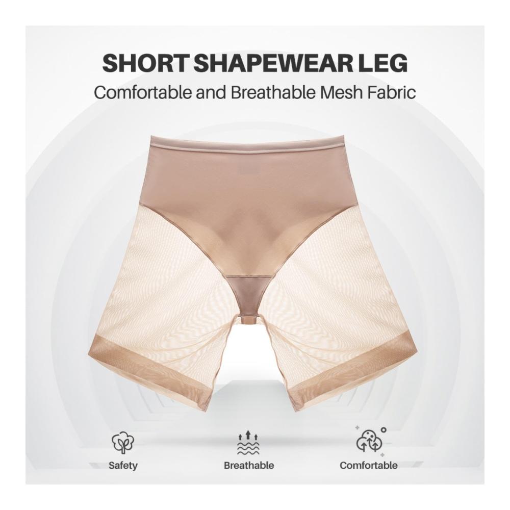 Maximale Bauchkontrolle und Komfort Neue Damen Miederslips - Formende Netz-Schlankheitsunterwäsche für hohe Taille. Entdecken Sie leichtes Shapewear für eine schlankere Silhouette