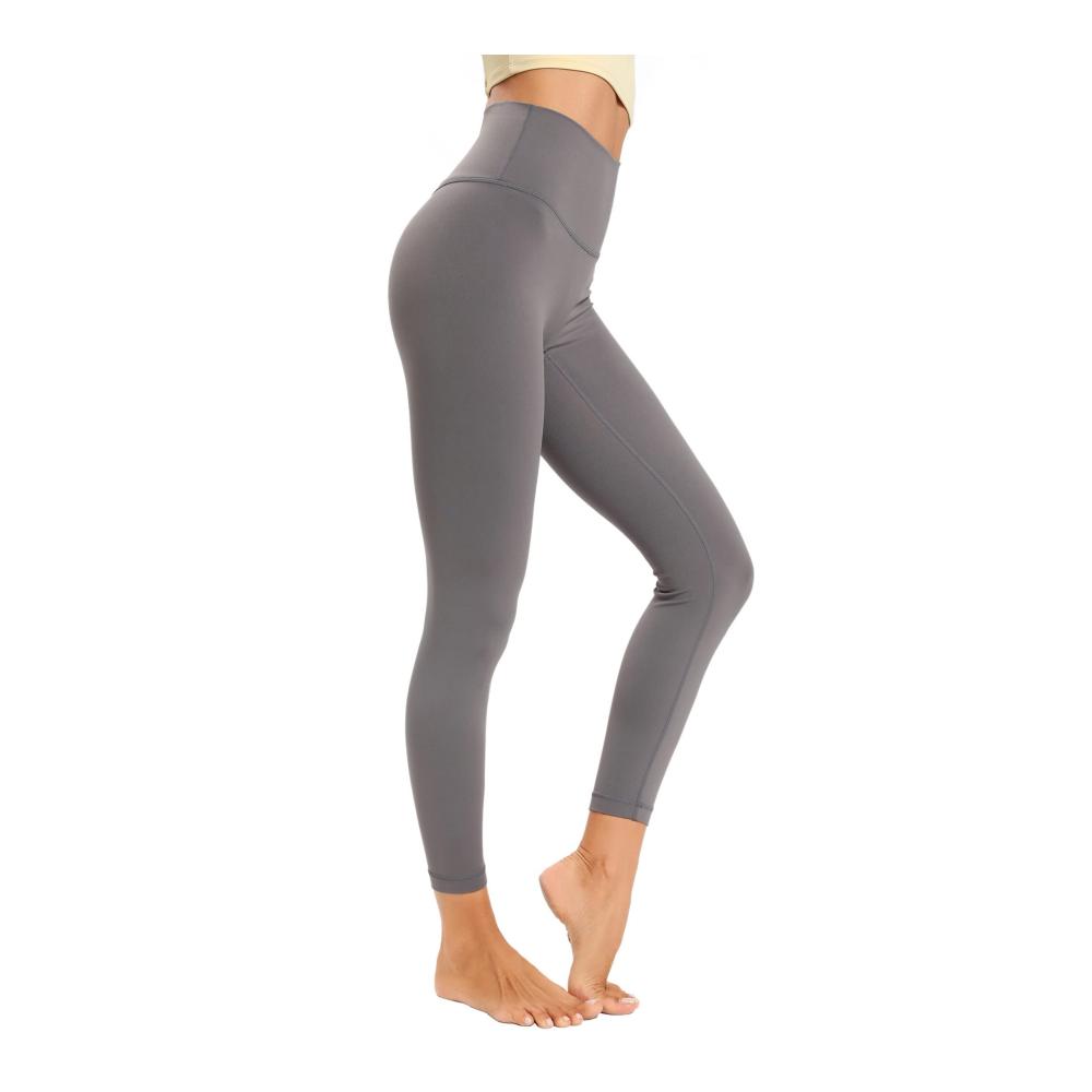 Damen Sport Leggings Hohe Taille Yoga Hose mit Bauchkontrolle | Bequeme Laufleggins mit versteckten Innentaschen | Atmungsaktiv und Flexibel | Fitness Leggins für Frauen