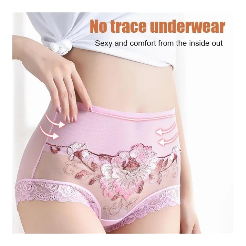 Luxuriöse Panties & Hipsters Hohe Taille für sexy Kurven! Premium-Spitze nahtloses Design Bauchkontrolle und Po-Lift für Damen. Gönnen Sie sich den ultimativen Komfort und Stil