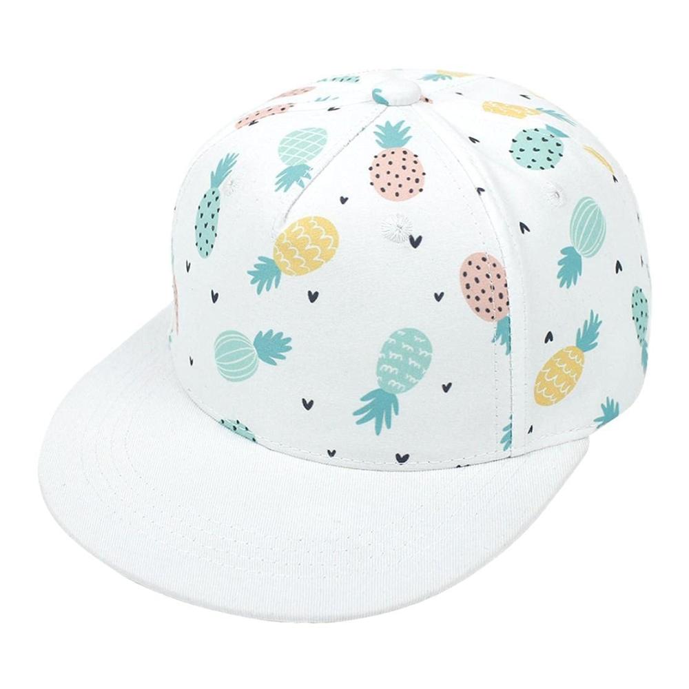 Entdecken Sie Stil & Spaß Kinder Baseballmütze mit Sommer-Charme - Atmungsaktiver Kind-Hut mit fröhlichem Karikatur-Druck - Trendige Dome Caps für Jungen & Mädchen - Hip Hop Cotton Hysteresen-Kappen für 2-4 Jahre. Perfekter Sonnenschutz & co