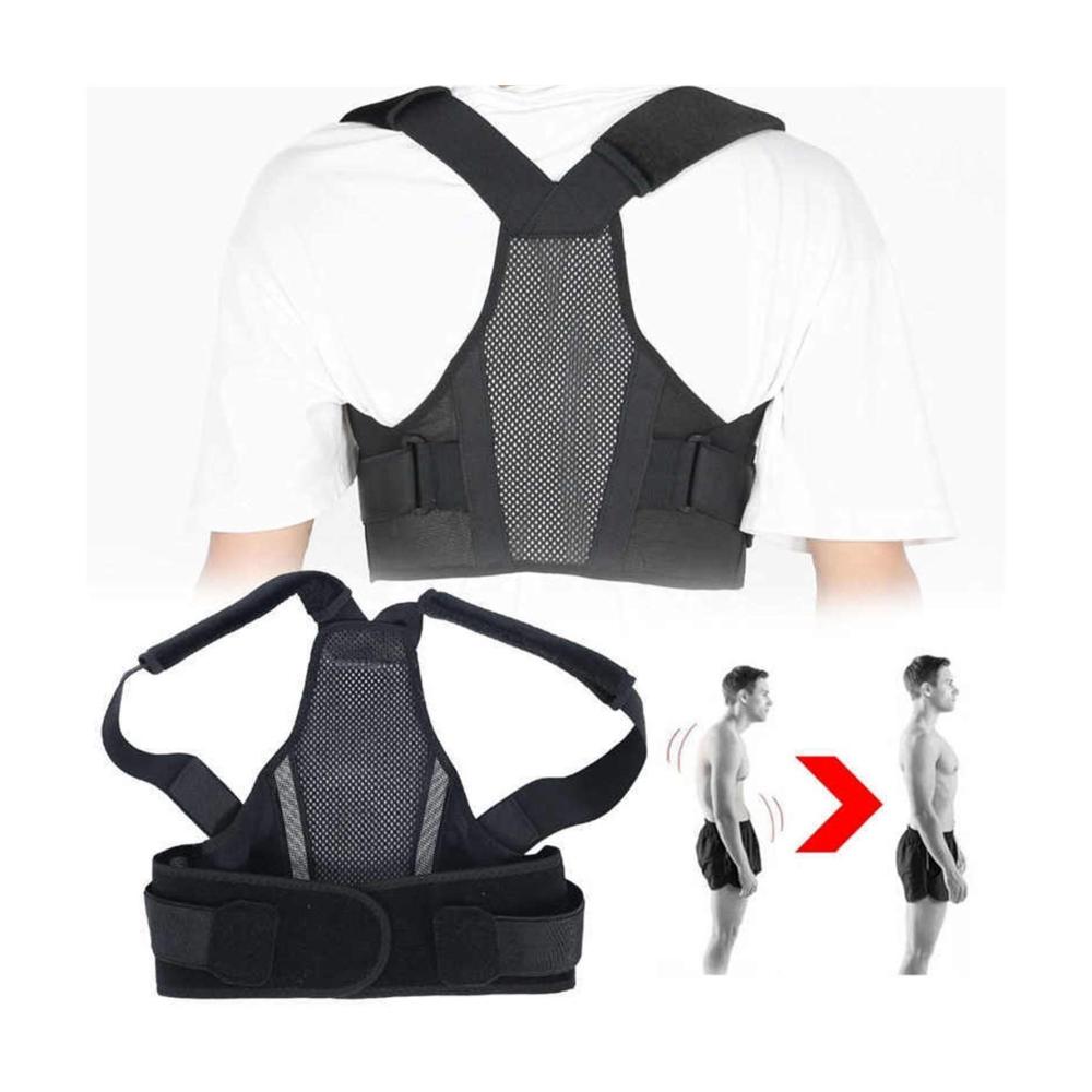 Körperhaltung perfektioniert Atmungsaktives Taillenmieder mit Rückenglättung und Schulterkorrektur | Verstellbarer Rückenstützgurt für Schüler | 5 Größen verfügbar