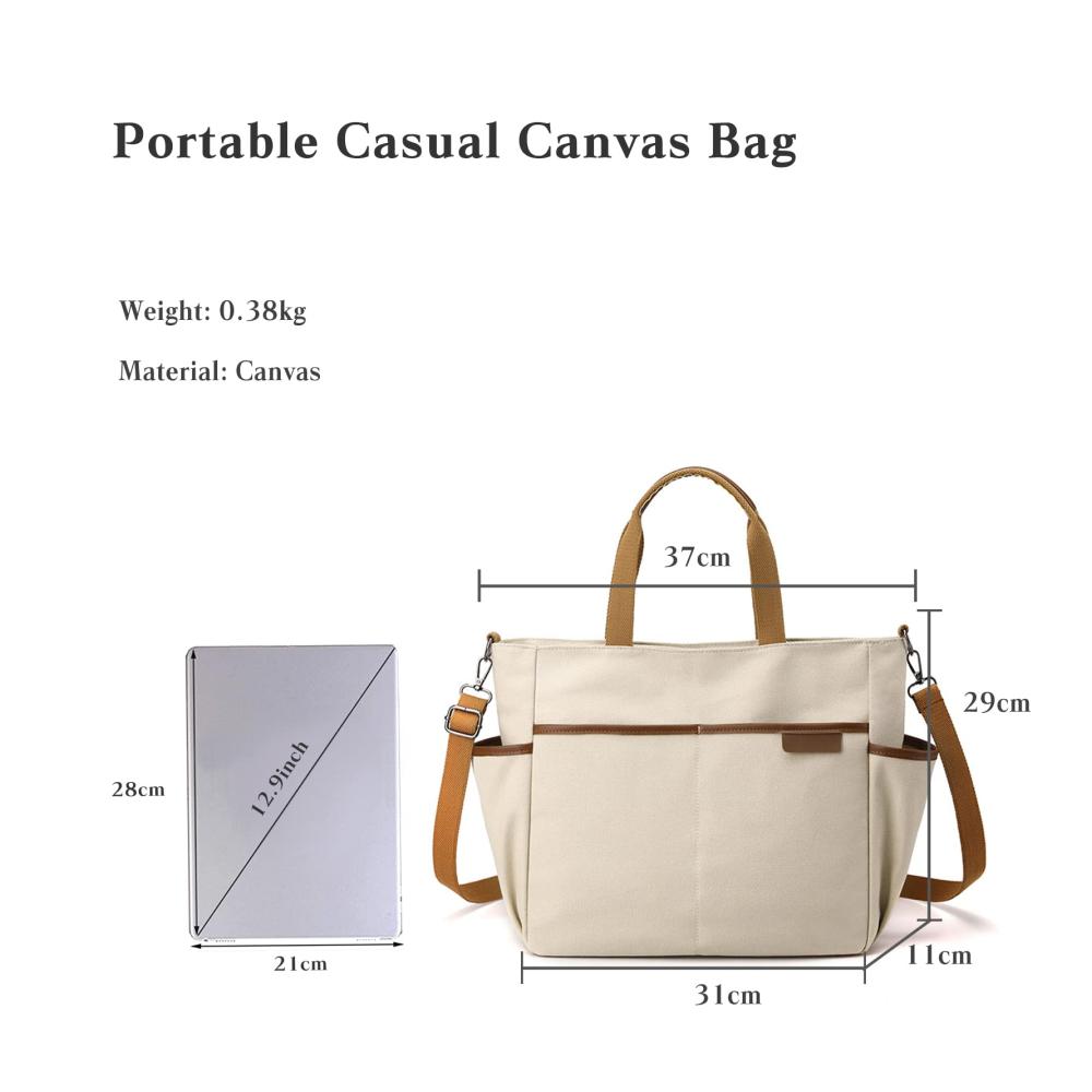 Entdecken Sie den ultimativen Stil Canvas Henkeltaschen für jeden Anlass! Damen Handtasche mit Multifunktionalität ideal für Schule Arbeit Reisen und Shopping. Jetzt sichern
