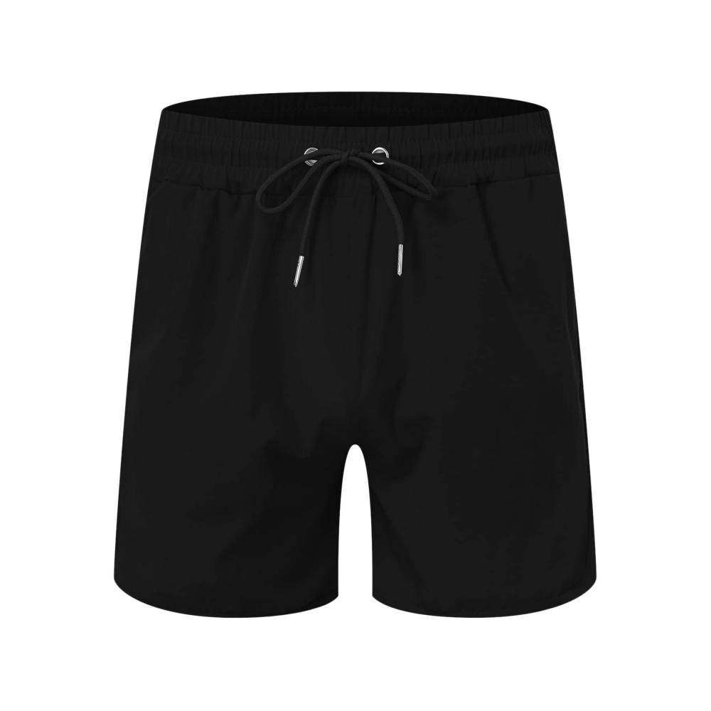 Sommer-Look für Herren Modische trocknende Shorts aus elastischem Netzgewebe! Perfekt für Strand & Workout. Mit Kordelzug für optimalen Sitz. Entdecke jetzt