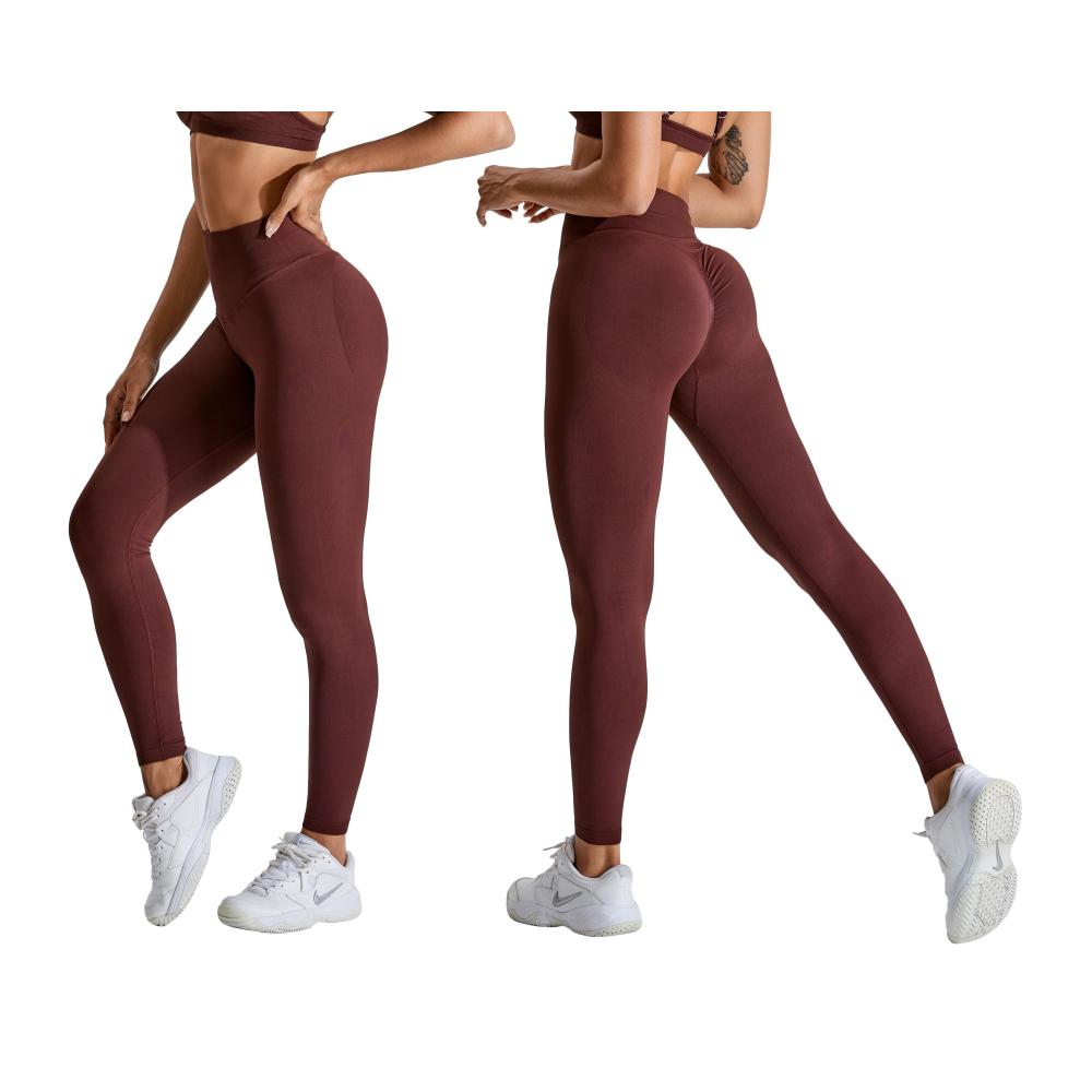 Entdecke die ultimative Damen Leggings Formende High-Waist Yogahose mit Push-Up Effekt Blickdicht Seamless & Elastisch. Perfekt für Fitness Yoga & Laufen