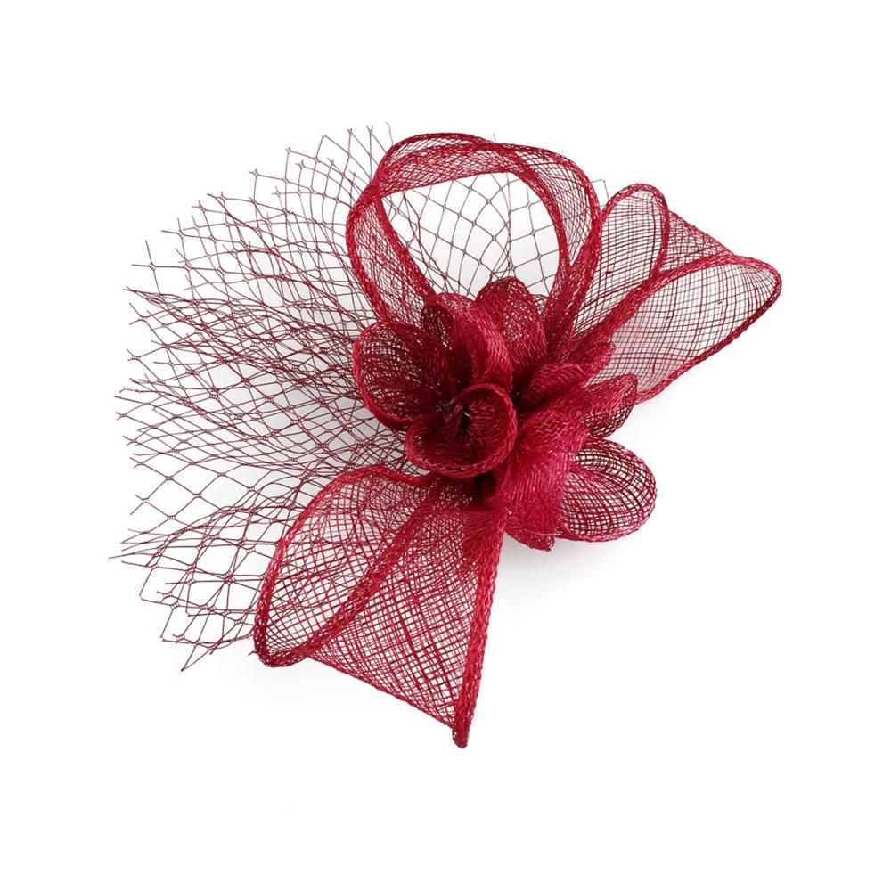 Exquisites Melonen-Haar-Accessoire Perfekte Netzstoff-Kreation für Hochzeiten! Damen sichern Sie sich den einzigartigen Melonen-Fascinator um Ihr Outfit zu vollenden. Jetzt bestellen