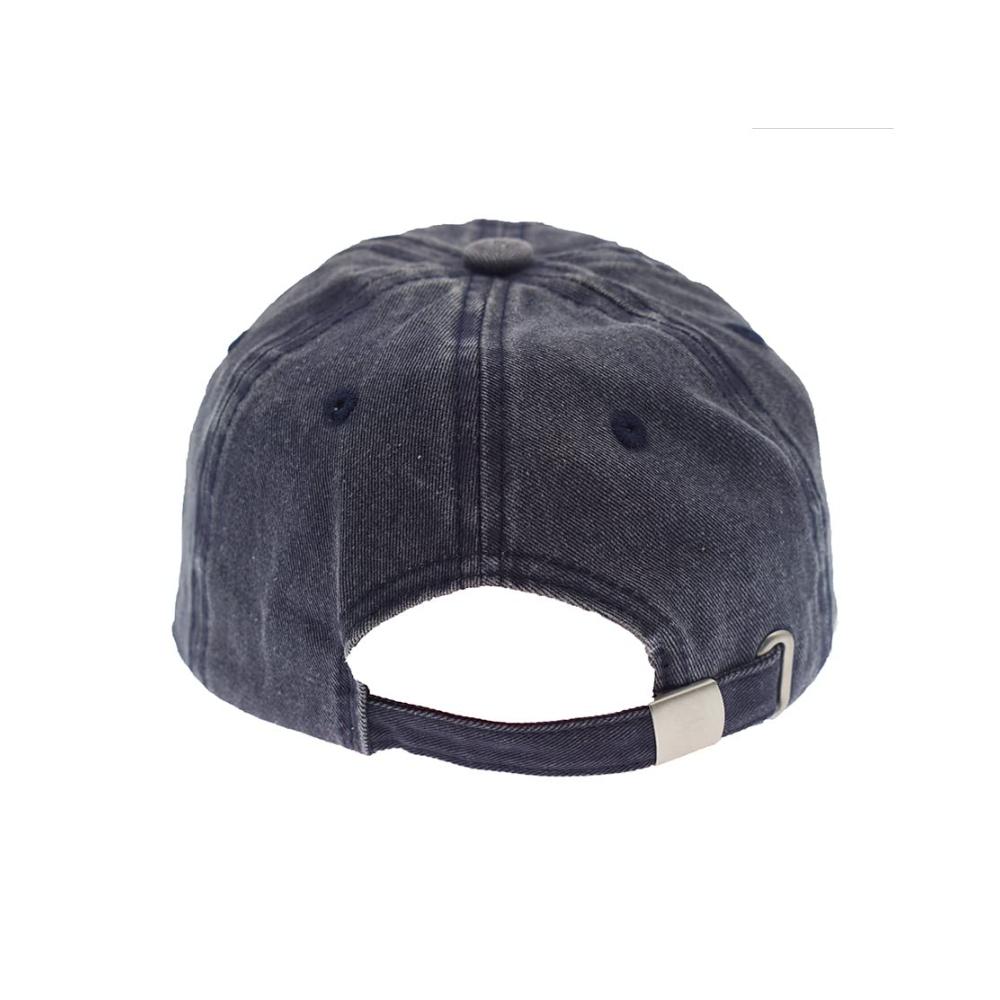 Entdecke den Charme des Vintage Verstellbare Baseball Caps mit Ankerstickerei auf gewaschenem Denim. Perfekter Sonnenschutz aus 100% Baumwolle für Männer & Frauen. Hol dir dein Stück Nostalgie