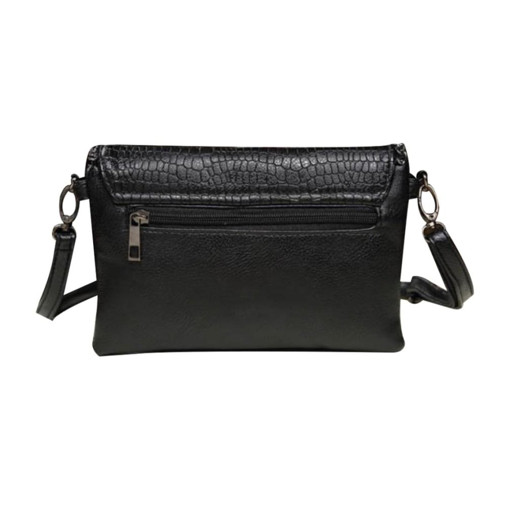 Erstaunliche Clutch für stilbewusste Damen Schwarze Vintage Handtasche im Crossbody-Stil für elegante Partys und Abende. Großzügig und zeitlos schön