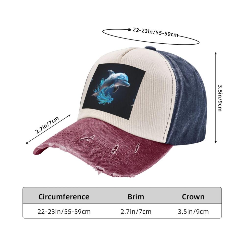 Entdecke den Style Baseball Caps Einzigartige 3D-Tier-Designs Unisex Trendy & Funktional Sportlich & Lässig Baumwolle & Denim Outdoor-Sportmützen Einheitsgröße