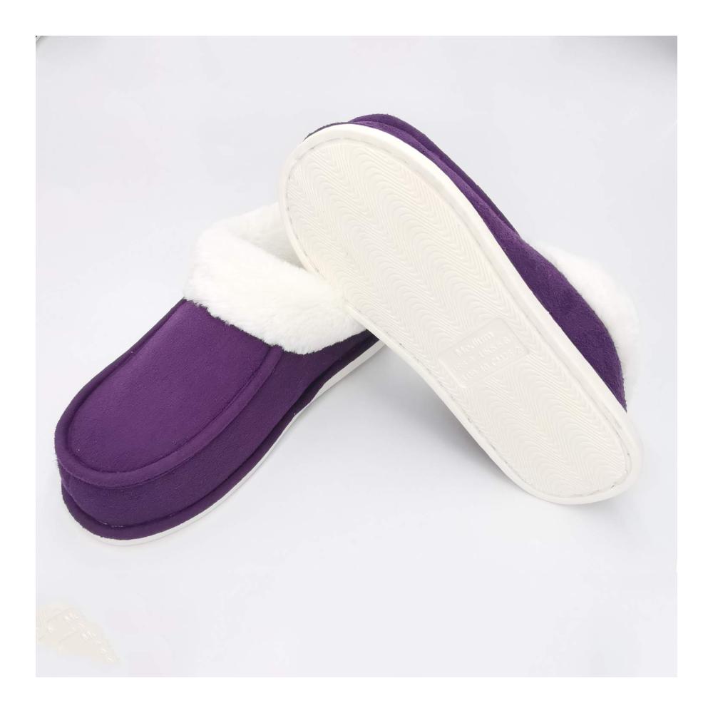 Luxuriöser Komfort Damen Micro-Wildleder Loafers & Mokassins mit Plüschfutter und Schaumstoffsohle – Ein Must-Have für stilbewusste Frauen
