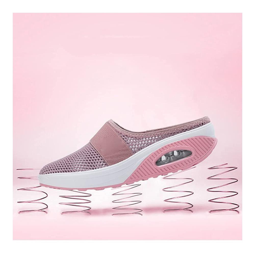 Stilvolle Loafers & Mokassins für Damen Atmungsaktive Mesh-Slipper mit orthopädischem Komfort und Air Cushion Sohle - Perfekt für entspannte Spaziergänge