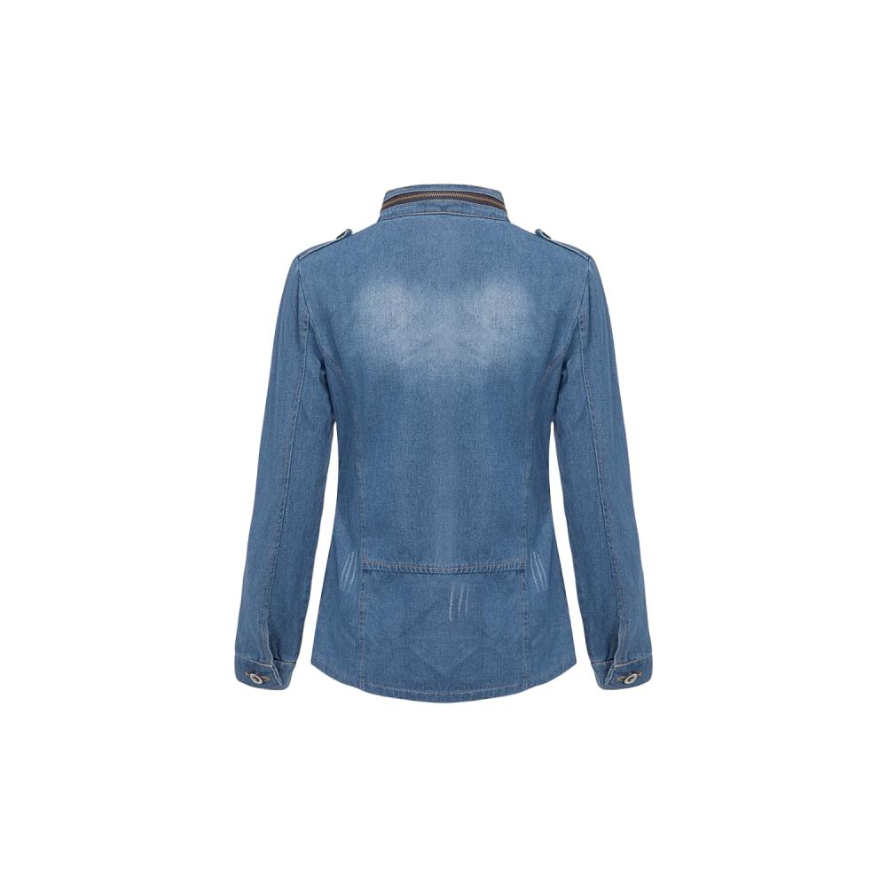 Einzigartiger urbaner Chic Neue Damen-Denim-Mäntel für Frühling & Herbst