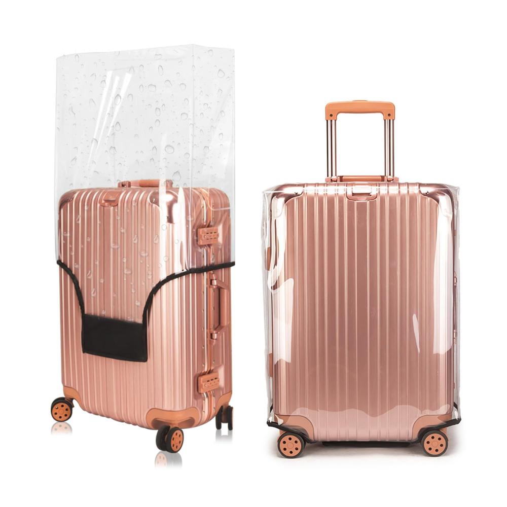 Ultimativer Schutz für Ihr Gepäck! Transparente PVC Koffer-Abdeckungen - Robust Kratz- und Staubschutz für Reisekoffer. Sorgen Sie für den langfristigen Schutz Ihrer Gepäckstücke