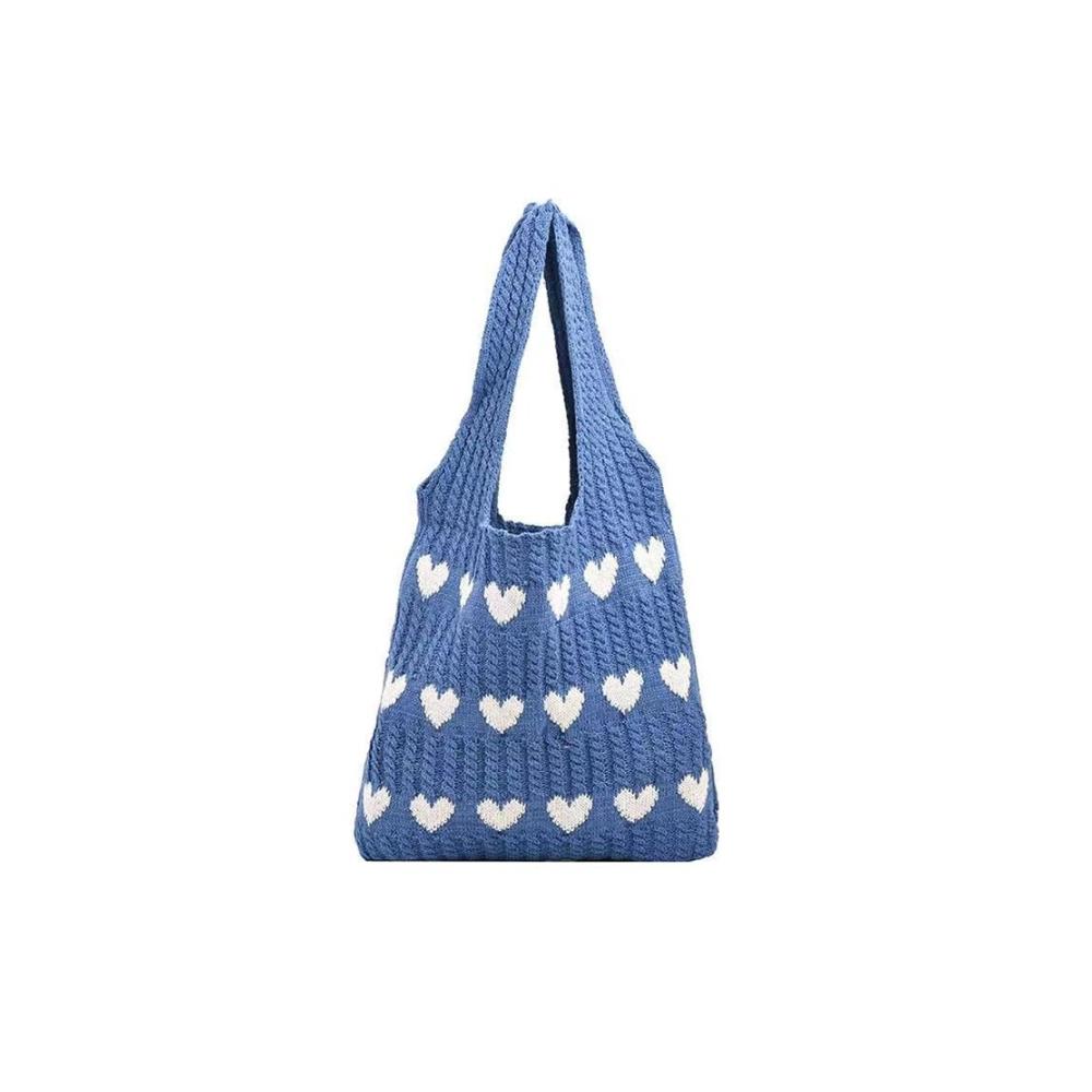 Entdecke den Charme Rucksackhandtaschen mit Liebe & Stil! Damen-Umhängetasche mit ästhetischem Herz-Design modischer Häkeltasche & gewebtem Muster. Hol sie dir jetzt