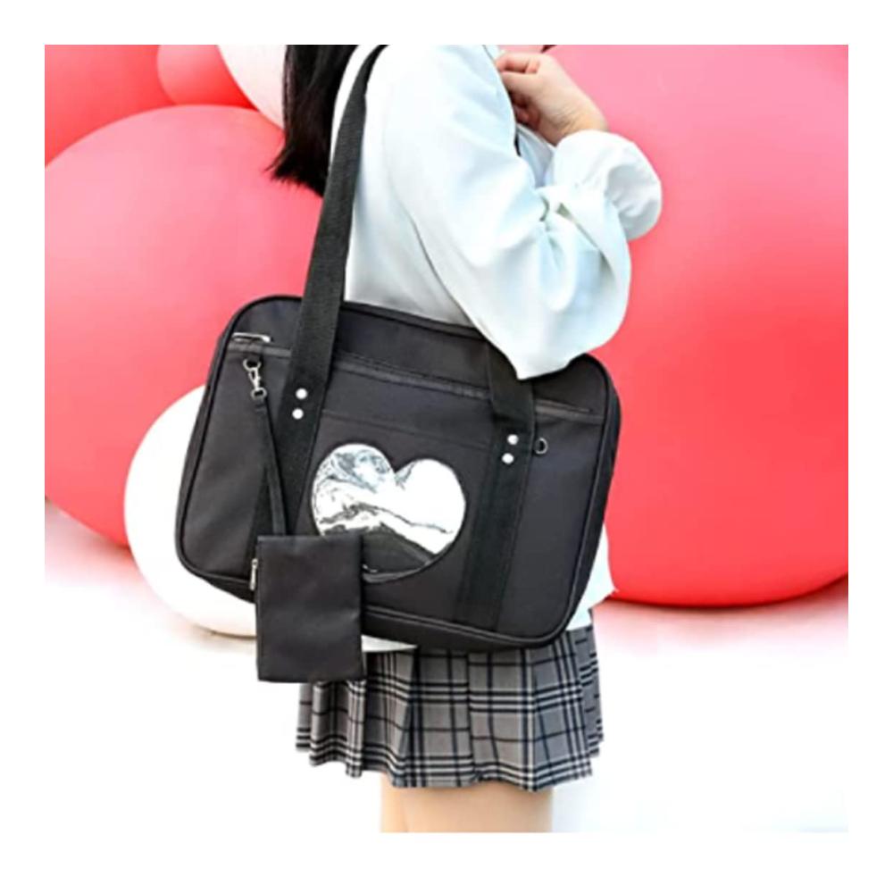 Entzückender Schulranzen Japanische Schultasche mit Herz-Motiv und viel Platz für Schulbedarf. Perfekte Kombination aus Stil und Funktionalität! Holen Sie sich jetzt Ihre Ita-Tasche
