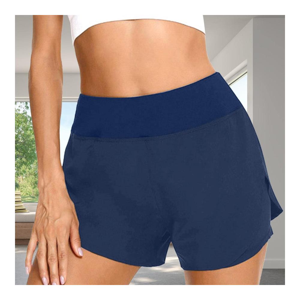 Hochleistungs-Shorts für sportliche Frauen | Multifunktionale 2-in-1 Yoga-Shorts – Aktive Sport-Shorts für dynamisches Training und Yoga