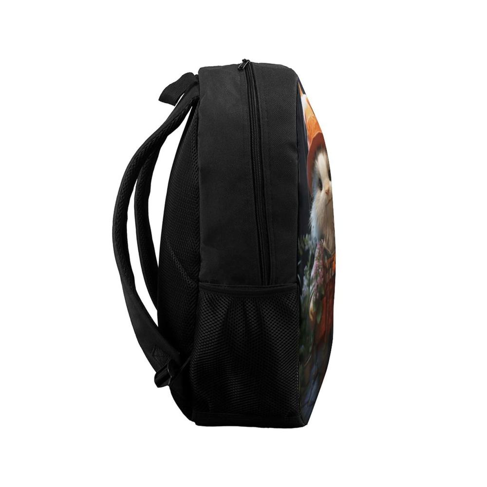 Attraktiver 3D Fantasie Kinderrucksack Lustiger Schulrucksack & Lunchbag für Jungen & Mädchen - Ideal für Schule und Reisen - 17 Zoll