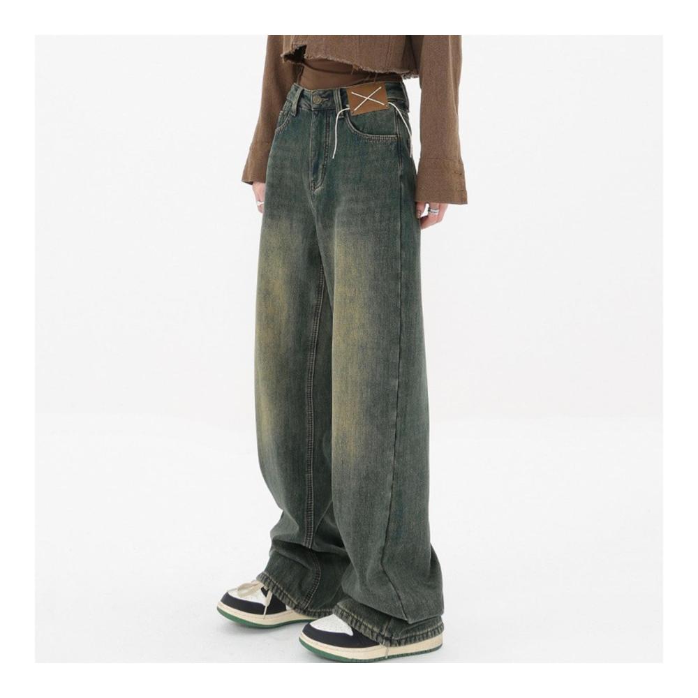 Entdecke den perfekten Style Trendige Baggy Jeans mit hoher Taille und Y2K-Flair. Hol dir den lässigen Harajuku-Look und zeige deinen Streetwear-Chic. Jetzt in verschiedenen Farben erhältlich