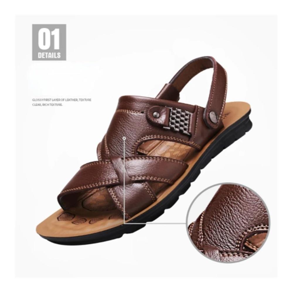 Ultimative Herren Sport- & Outdoorsandalen Geschlossener Zehenbereich Strandpantoffeln flache Schuhe - Ideal für Wanderungen und Trekking im Sommer! Entdecke Komfort und Strapazierfähigkeit