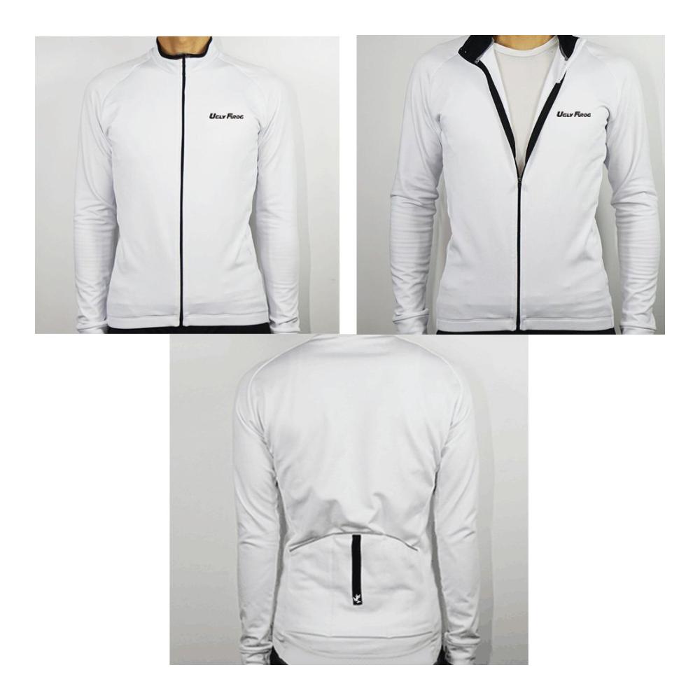 Stilvolle Trikots & Shirts UGLY FROG Damen Winter Fleece Radtrikot - Thermoshirt für Fahrradfahrerinnen. Perfekte Passform für maximale Leistung und Komfort