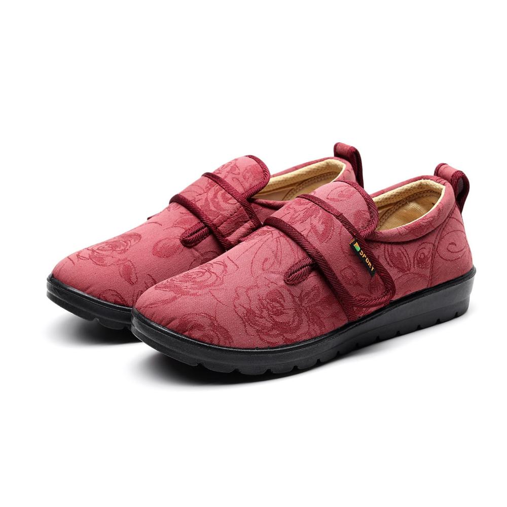 Leichte Sneaker für Damen Bequeme Hallux-Valgus-Schuhe mit Klettverschluss für Fußschmerzlinderung und aktiven Lebensstil älterer Frauen