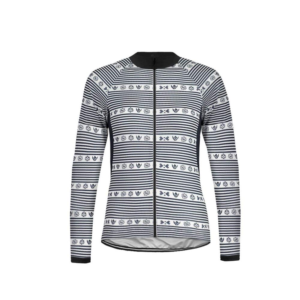 Stilvolle Trikots & Shirts UGLY FROG Damen Winter Fleece Radtrikot - Thermoshirt für Fahrradfahrerinnen. Perfekte Passform für maximale Leistung und Komfort