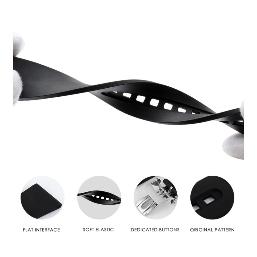 Hochwertiges 23mm Silikon Uhrenarmband für Blancpain Fifty Fathoms | Weiches Ersatzarmband mit Sportdesign | Perfektes Zubehör für Uhren