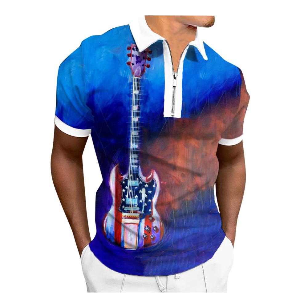 Entdecken Sie stilvolle Poloshirts für Herren Coole Golf-Polos Slim Fit Arbeits-T-Shirts 1/4 Zip bedruckte Fashion-Blusen in Weiß und Schwarz Größen von S bis 2XL. Perfekt für jeden Anlass