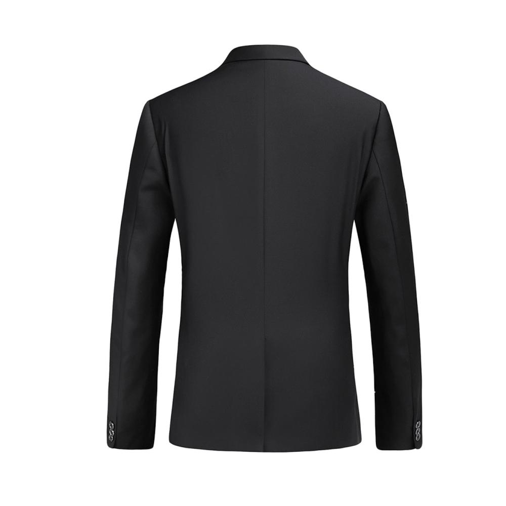 Einzigartiger Herrenanzug Stilvolle Schwarz Slim-Fit Anzüge für Hochzeit & Business Top-Qualität Sakko & Hose Set Perfekter Look für jeden Anlass