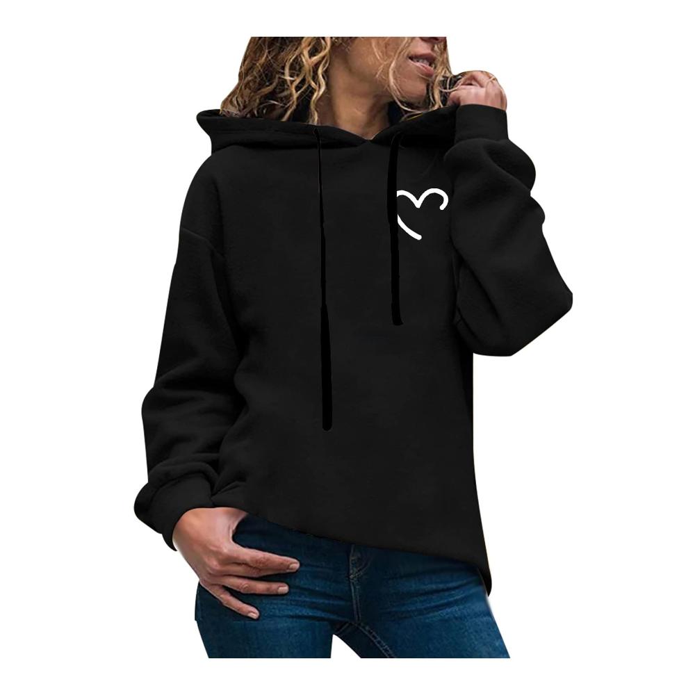 Stylischer Kapuzenpullover für Damen Oversize Hoodie mit Cartoon-Print - Perfektes Langarmshirt für Herbst & Teenager Mädchen - Y2k Fashion Highlight