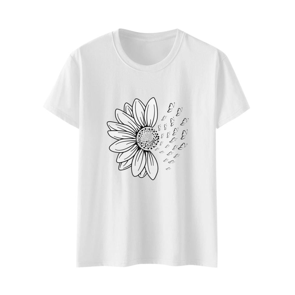 Entdecken Sie stilvolle T-Shirts für Damen Kurzarm V-Ausschnitt und luftig-leicht! Sommerlich lässig und vielseitig - die perfekten Basics