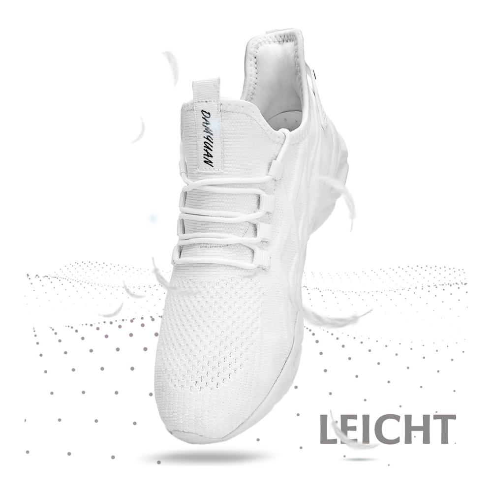 Ultimative Straßenlaufschuhe für Herren | Leichtgewichts Joggingschuhe ideal für Fitness & Running | Atmungsaktiv & bequem | EU 43