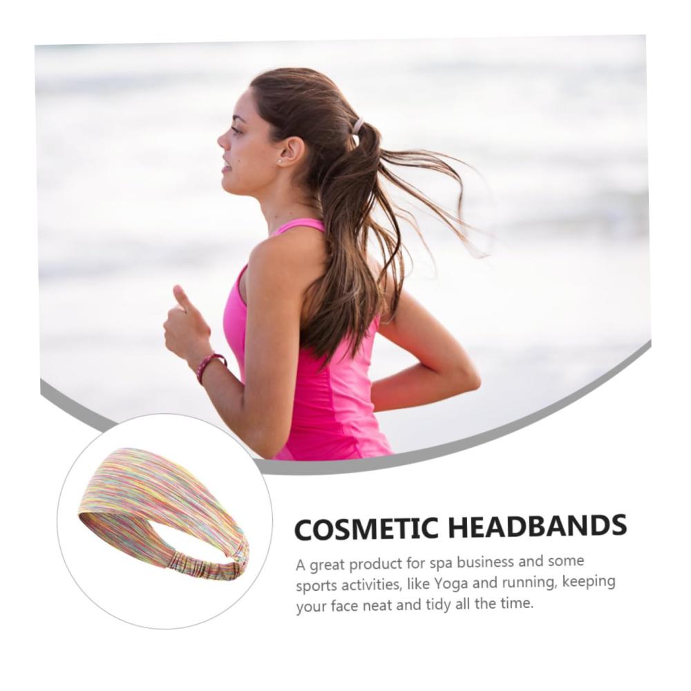 Hochwertige Sport-Stirnbänder Rutschfeste Laufhaarbänder für Damen - Perfekt für jedes Workout! Tiara-Stil Haarschmuck Makeup freundlich und multifunktional. Jetzt erhältlich