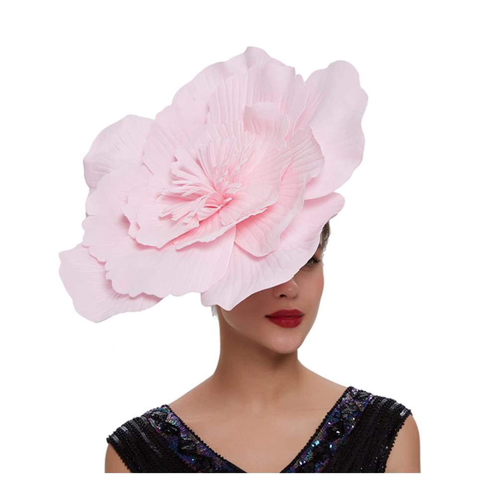 Eleganter Limtula Fascinator mit großer Blume für Damen Einzigartiges Blumen-Stirnband & Kostüm-Kopfbedeckung. Perfekter floraler Fascinator Hut