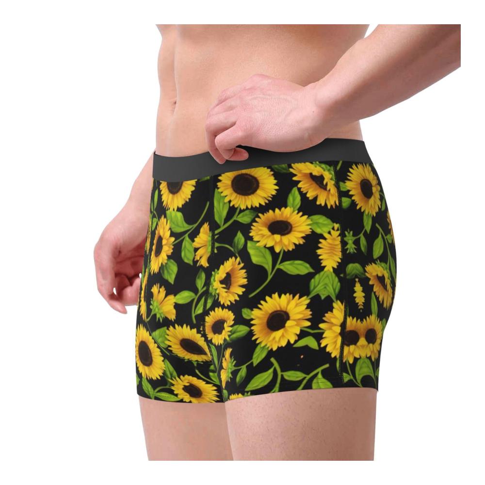 Erfrischend bequeme Herren-Boxershorts niedlicher Seestern-Druck bedeckter Bund und feuchtigkeitsableitendes Stretchmaterial für optimalen Komfort