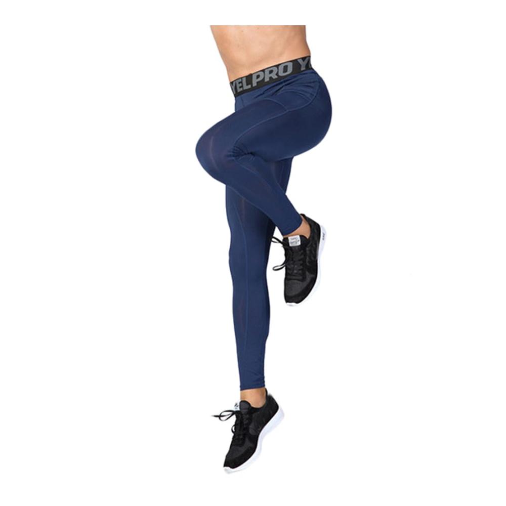 Ultimative Herren Leggings Kompressionshose für Fitness Yoga & mehr! Schnelltrocknend elastisch mit Seitentaschen. Perfekte Trainingshose für Gym & Lauftraining. Jetzt zugreifen