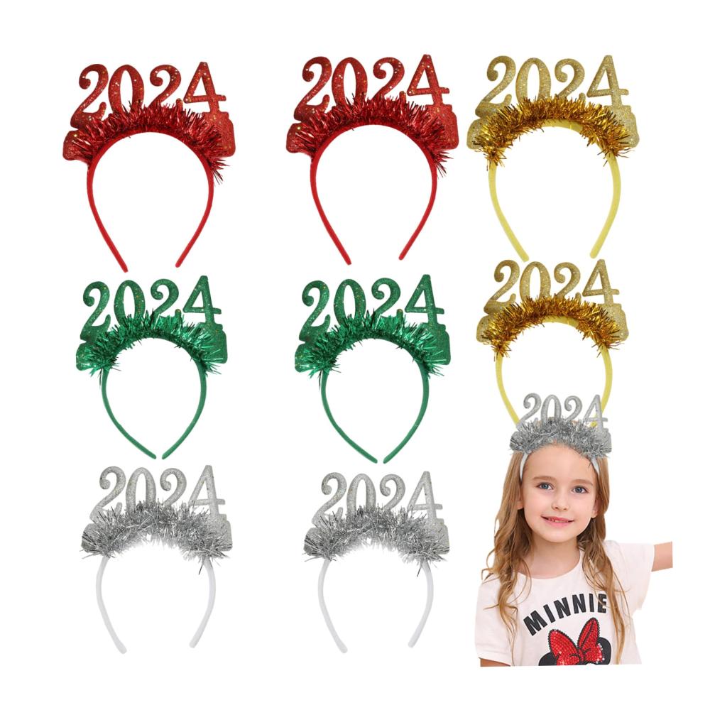 Entdecken Sie Stil und Komfort Hüte Mützen & Caps für das ganze Jahr! 2024 Neujahrs-Stirnbänder - Glitzernde Sterne Pailletten und Quasten für stilvolle Silvester-Partys. 8er Set in 4 trendigen Farben. Perfekt für Frauen und Männer