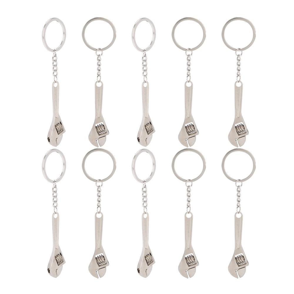 Attraktiver Damen-Schlüsselanhänger 10-teiliges Set mit kreativen Bronzeschlüssel-Anhängern für Handtaschen Geldbörsen und mehr! Ideal für stilbewusste Frauen