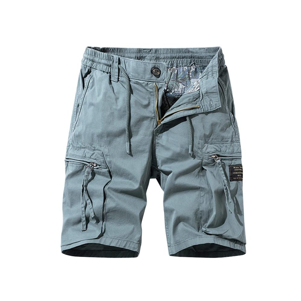 Sommerleicht Herren-Shorts mit Kordelzug für lässigen Stil. Bequeme Passform vielseitig kombinierbar. Ideale Ergänzung für Ihre Garderobe