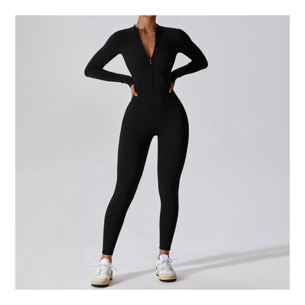 Entdecke den ultimativen Damen Bodycon Slim Fit Yoga Jumpsuit Stilvoll bequem und vielseitig. Perfekt für Workout Yoga und mehr