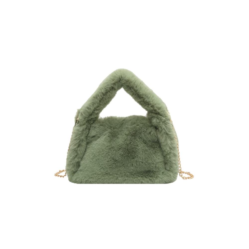 Entdecken Sie den ultimativen Stil Grüne Plüsch Schultertasche für den Herbst! Mini Crossbody Tasche mit Flauschigem Design ideal für Frauen. Jetzt sichern