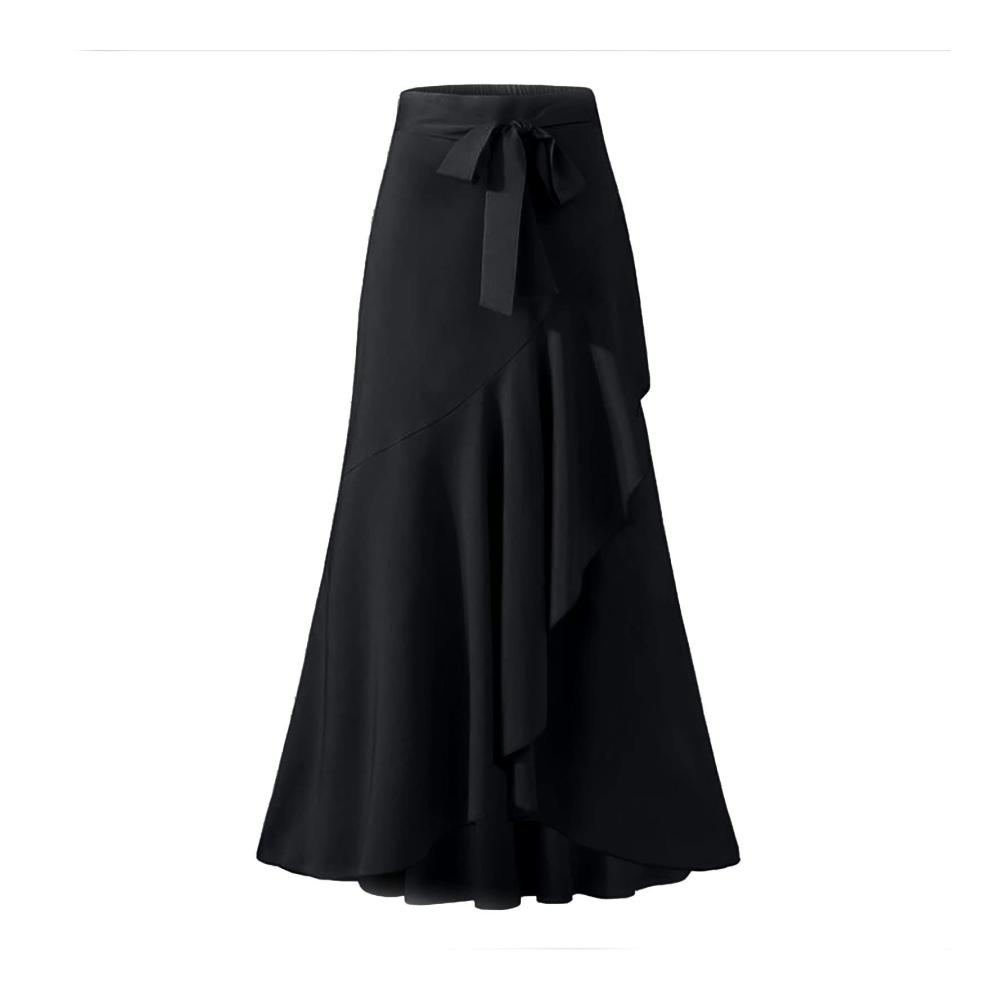 Einzigartiges Damenmode Kleid Hohe Taille Sexy Schlitz Design Y2k A-Linie Minirock für Gothic Punk und Ballettrock. Verführerisch und stilvoll