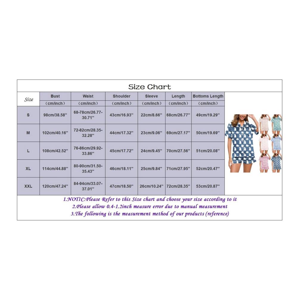 Erfrischender Komfort Y2k 2-teiliges Pyjama-Set für Damen mit süßem Kaninchen- und floralem Print. Ultimativer Schlafanzug-Luxus Kurzarmshirt und Shorts für perfekte Nächte