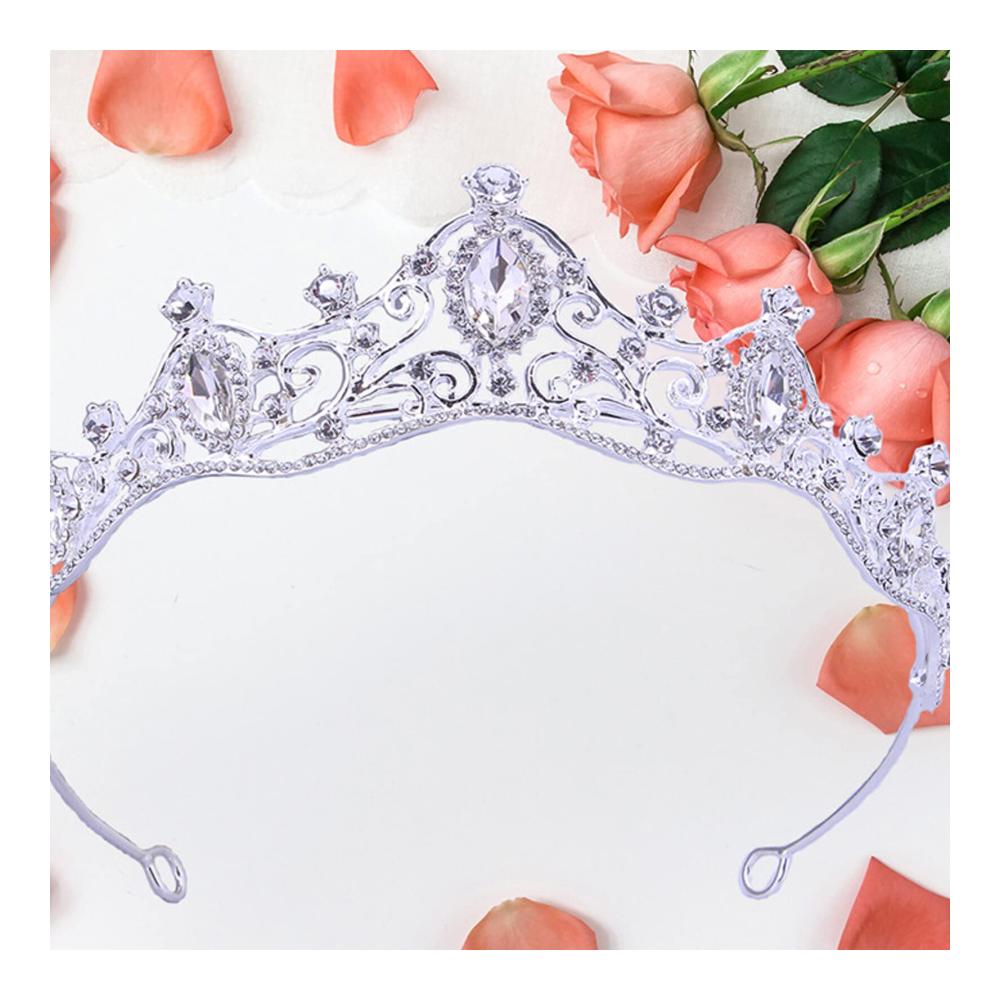 Strahlende Eleganz Diadem Brautschmuck Tiara für Frauen - Hochwertige Krone für die perfekte Hochzeit - Exquisite Haarschmuck für die Braut und ihre Brautjungfern! Erleben Sie königlichen Glanz