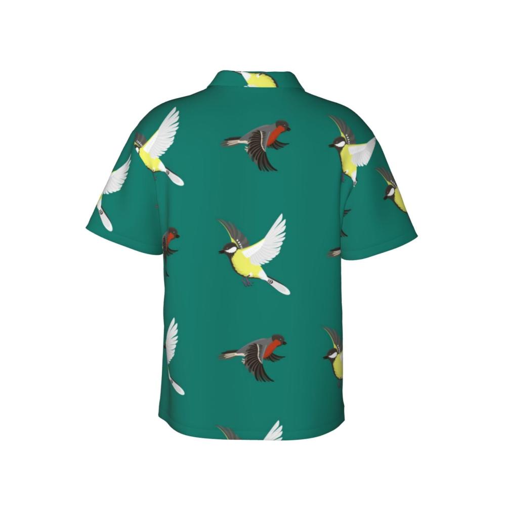 Entdecken Sie den Sommerstil Herren Hawaii-Hemd | Kurzarm | Lässiges Strand-Shirt | Knopfleiste | Urlaubskleidung | Aloha-Look