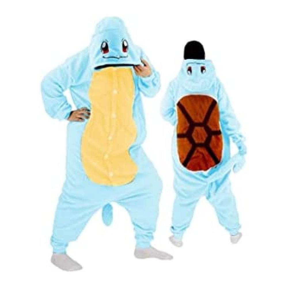 Tauche ein in Komfort und Spaß mit unserem Squirtle Einteiler Strampler! Perfekt für Cosplay gemütliche Abende und als Geschenkidee. Hochwertige Qualität für ultimative Bequemlichkeit