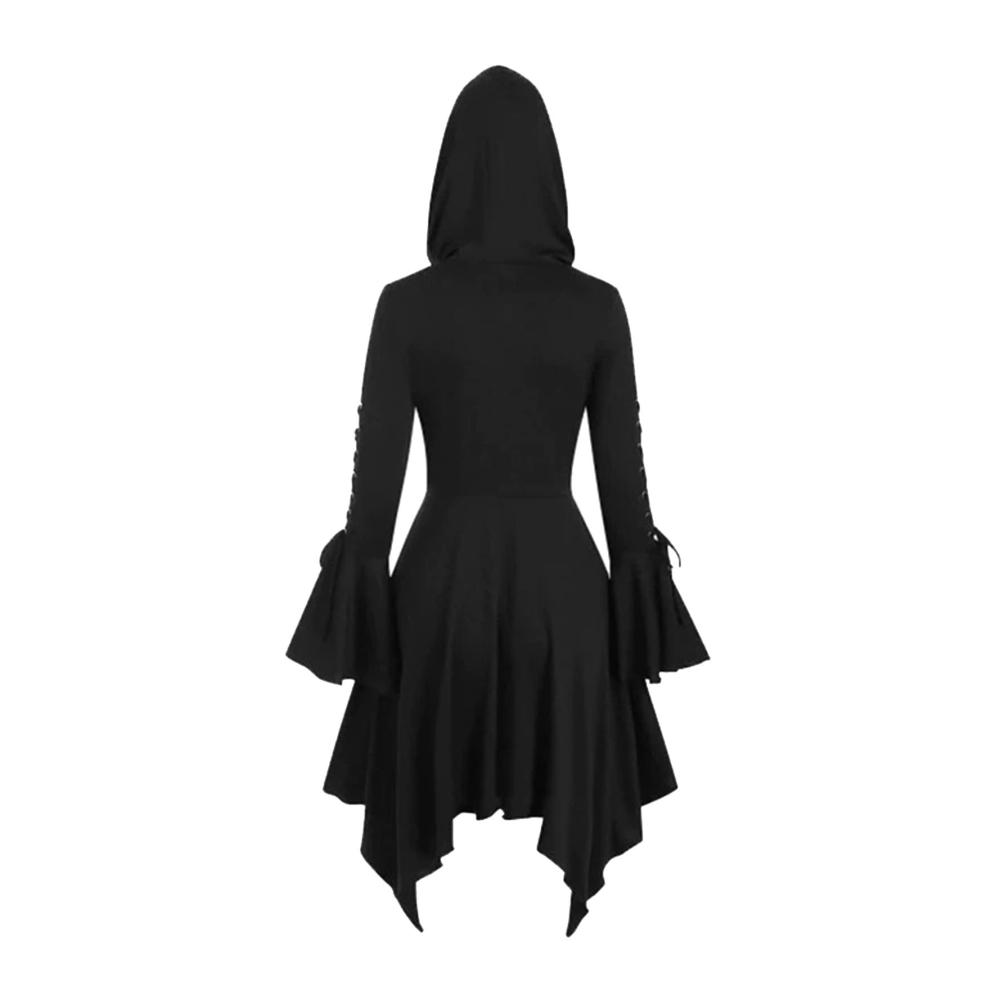 Entzückendes Karneval Kleid Vintage Eleganz für Damen. Gönnen Sie sich ein Übergroßes Gothic-Stil Steampunk-Meisterwerk. Ein Fest der Sinnlichkeit und Stil mit diesem Maxi Cocktailkleid