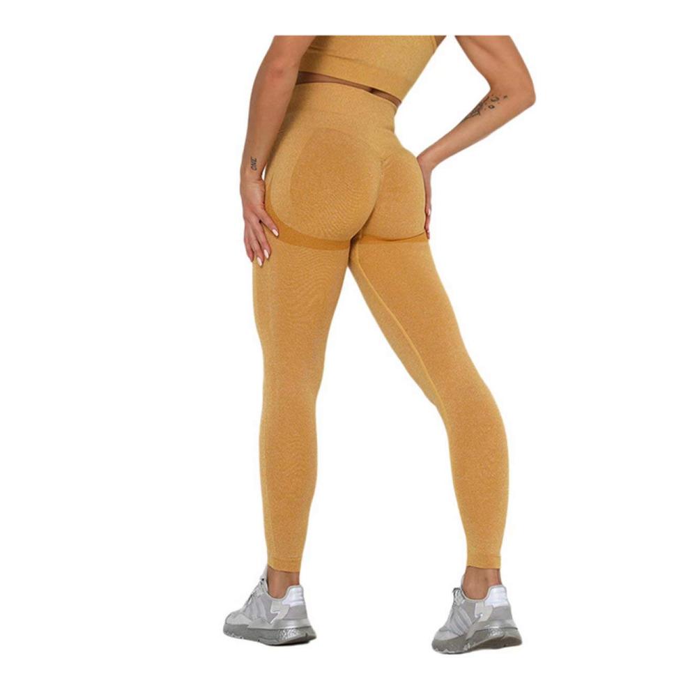 Gelbe Yogahose